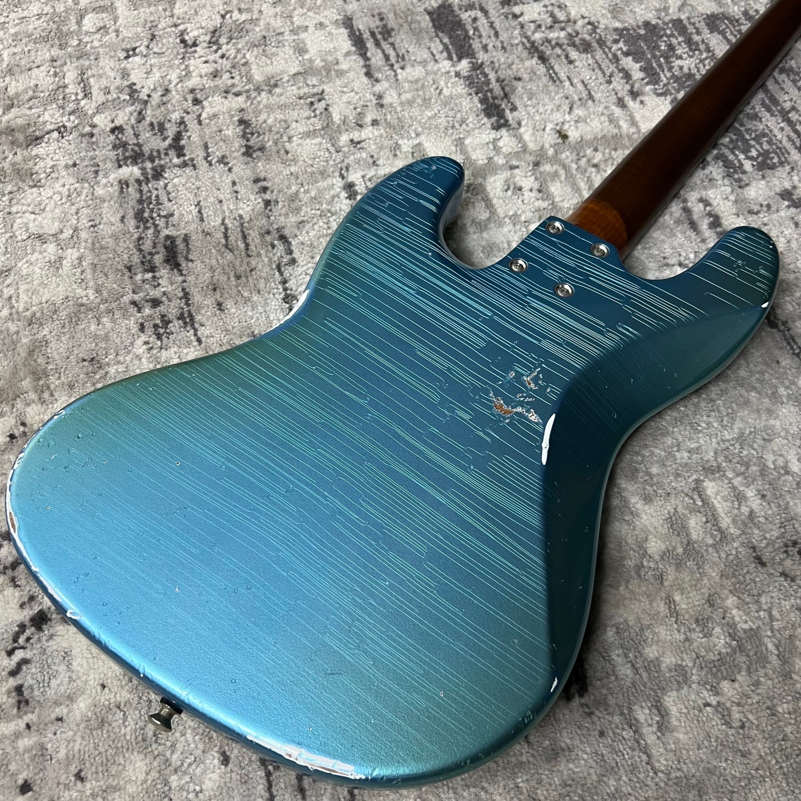 IMA4 Heirloom - Ice Blue Metallic Heavy Aged Finish – Mike Lull's